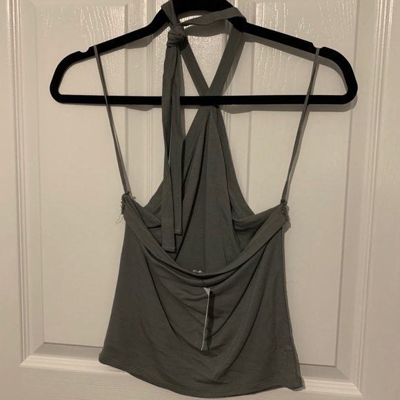 Garage Halter Crop Top - Picture 2 of 3